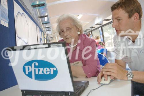 Pfizer Memory bus Tour 2007