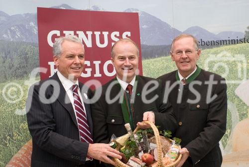 Im Rahmen der Grazer Herbstmesse fand die Auszeichnung der neuen Genuss Region Österreich Betriebe statt.