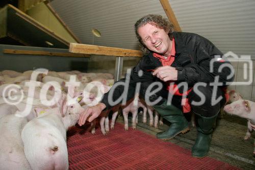 (C) Fotodienst/Anna Rauchenberger - Wien 11.09.2007 - GENUSS REGION ÖSTERREICH: Genuss Profi Tullnerfelder Schwein. FOTO: Norbert Payr, Chef und Koch im 