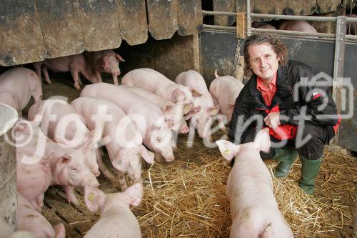 (C) Fotodienst/Anna Rauchenberger - Wien 11.09.2007 - GENUSS REGION ÖSTERREICH: Genuss Profi Tullnerfelder Schwein. FOTO: Norbert Payr, Chef und Koch im 