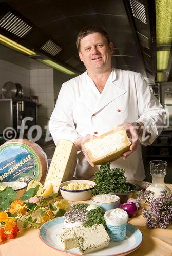 Hans Geisler, Chef und Koch im Hotel Alpenhof in der Genuss Region Kaiserwinkl
Foto: Mühlanger
