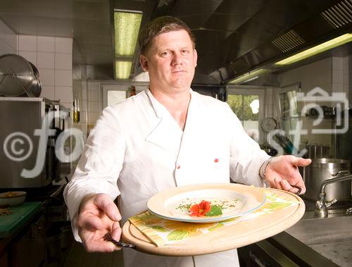 Hans Geisler, Chef und Koch im Hotel Alpenhof in der Genuss Region Kaiserwinkl