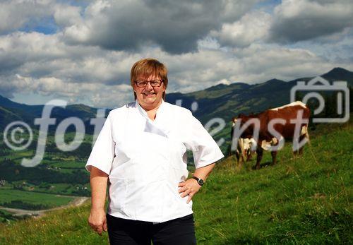 Genuss Region Österreich - Pinzgauer Rind, Anneliese Klackl, Köchin und Chefin der Meilinger Taverne in Mittersill
Foto: Mühlanger
