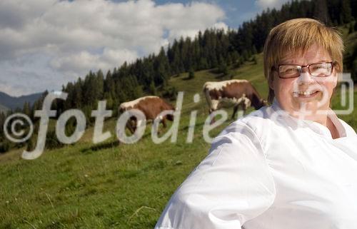 Genuss Region Österreich - Pinzgauer Rind, Anneliese Klackl, Köchin und Chefin der Meilinger Taverne in Mittersill
Foto: Mühlanger
