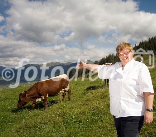 Genuss Region Österreich - Pinzgauer Rind, Anneliese Klackl, Köchin und Chefin der Meilinger Taverne in Mittersill
Foto: Mühlanger
