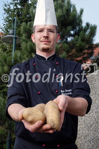 (C)fotodienst/Mag. Daniel Katzinger - Litschau 12.10.2006,
Peter Neumaier, Küchenchef im
Hoteldorf Königsleitn in Litschau, 