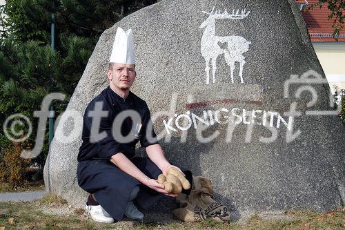 (C)fotodienst/Mag. Daniel Katzinger - Litschau 12.10.2006,
Peter Neumaier, Küchenchef im
Hoteldorf Königsleitn in Litschau, 