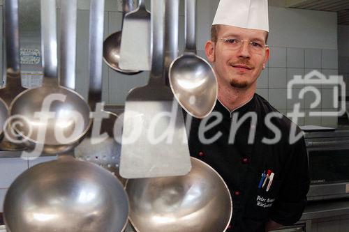 (C)fotodienst/Mag. Daniel Katzinger - Litschau 12.10.2006,
Peter Neumaier, Küchenchef im
Hoteldorf Königsleitn in Litschau, 