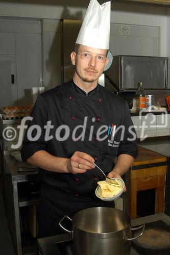 (C)fotodienst/Mag. Daniel Katzinger - Litschau 12.10.2006,
Peter Neumaier, Küchenchef im
Hoteldorf Königsleitn in Litschau, 