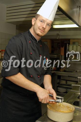 (C)fotodienst/Mag. Daniel Katzinger - Litschau 12.10.2006,
Peter Neumaier, Küchenchef im
Hoteldorf Königsleitn in Litschau, 