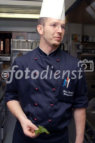 (C)fotodienst/Mag. Daniel Katzinger - Litschau 12.10.2006,
Peter Neumaier, Küchenchef im
Hoteldorf Königsleitn in Litschau, 