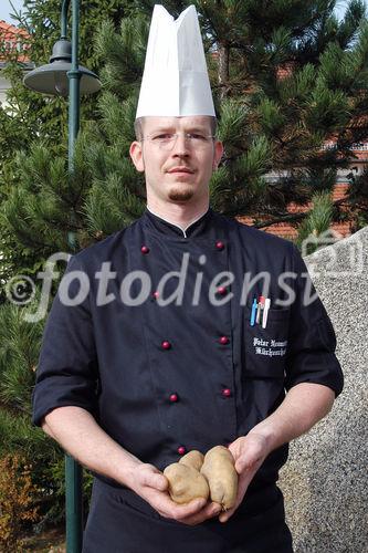 (C)fotodienst/Mag. Daniel Katzinger - Litschau 12.10.2006,
Peter Neumaier, Küchenchef im
Hoteldorf Königsleitn in Litschau, 