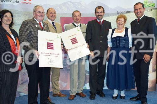 (c) fotodienst/Dan Carabas - Baden 03.09.06 - Festveranstaltung GENUSS REGIONEN ÖSTERREICH - FOTO: Auszeichnung der Genuss Regionen