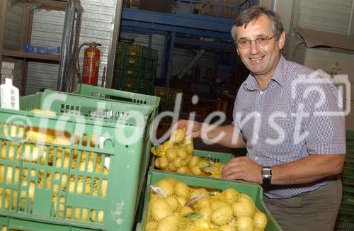 Edmund Rauchberger ist Obmann der
Erzeugerorganisation für Erdäpfel.