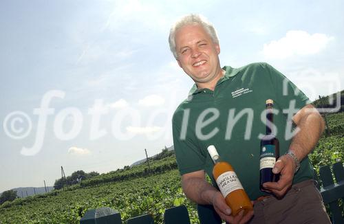 Karl Schwaighofer und seine
Familie sind Obstbauern in der Wachau.                                   