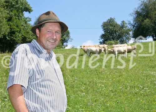 (C) fotodienst/Anna Rauchenberger - 7.8.08 - Kärnten - Genuss Profi Kärntner Blondvieh - Genuss Regionen Österreichs