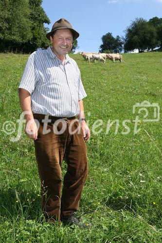 (C) fotodienst/Anna Rauchenberger - 7.8.08 - Kärnten - Genuss Profi Kärntner Blondvieh - Genuss Regionen Österreichs