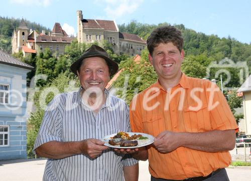 (C) fotodienst/Anna Rauchenberger - 7.8.08 - Kärnten - Genuss Profi Kärntner Blondvieh - Genuss Regionen Österreichs