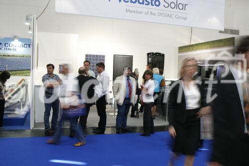 Messestand der Webasto Solar GmbH auf der Intersolar Europe