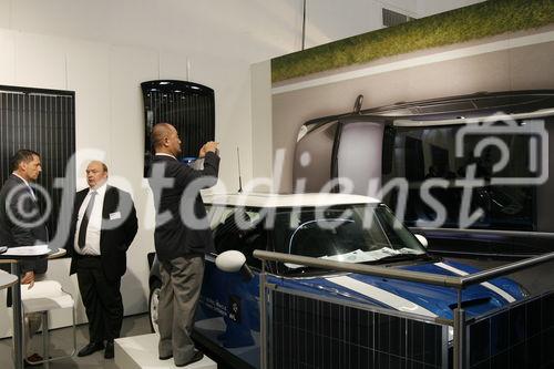 Messestand der Webasto Solar GmbH auf der Intersolar Europe