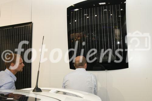 Messestand der Webasto Solar GmbH auf der Intersolar Europe