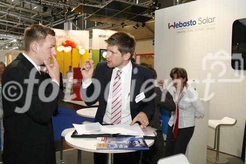 Messestand der Webasto Solar GmbH auf der Intersolar Europe