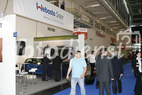 Messestand der Webasto Solar GmbH auf der Intersolar Europe