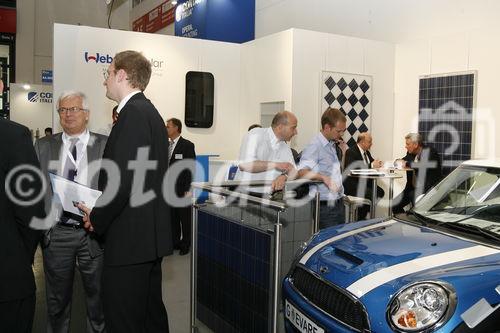 Messestand der Webasto Solar GmbH auf der Intersolar Europe