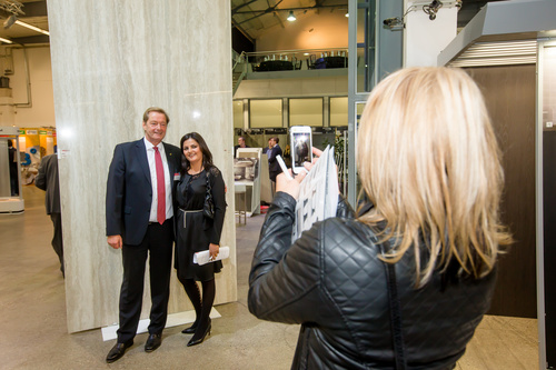 Rund 350 Gewerbekunden bei der QUESTER-Fliesenschau.