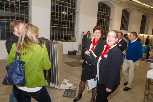 Rund 350 Gewerbekunden bei der QUESTER-Fliesenschau.