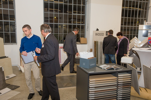 Rund 350 Gewerbekunden bei der QUESTER-Fliesenschau.