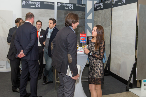 Rund 350 Gewerbekunden bei der QUESTER-Fliesenschau.