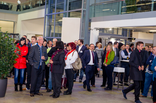 Rund 350 Gewerbekunden bei der QUESTER-Fliesenschau.
