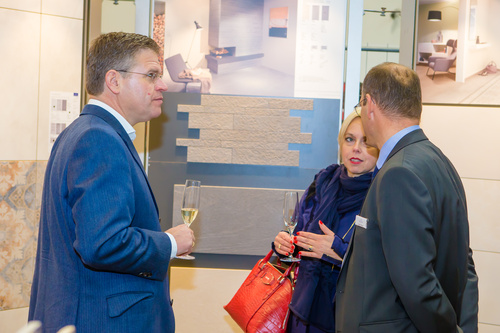 Rund 350 Gewerbekunden bei der QUESTER-Fliesenschau.