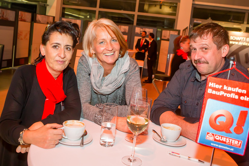 Rund 350 Gewerbekunden bei der QUESTER-Fliesenschau.