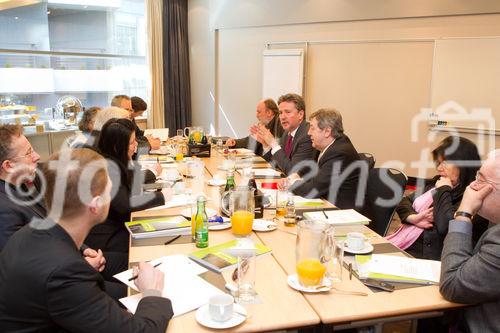 (C)fotodienst/Anna Rauchenberger Wien, 22.03.2011 - Die an der Wiener Börse notierte UBM Realitätenentwicklung AG hat 2010 trotz niedrigerer Leistung mehr Gewinn erzielt. Dies gab das Unternehmen bei einer Pressekonferenz im Hotel Hilton bekannt.