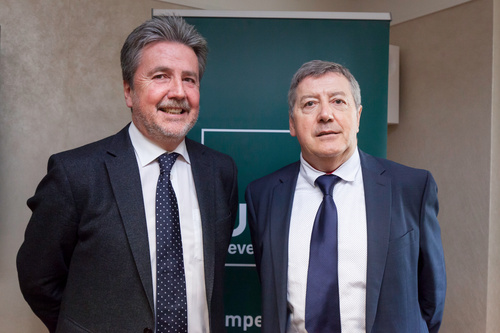 UBM Development AG präsentierte heute in Wien die Bilanz 2015. Im Bild: v.l.n.r. Mag. Karl Bier, CEO UBM Development AG und Heribert Smolé, CFO UBM Development AG.