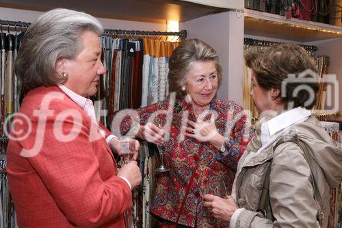 (C) fotodienst/Anna Rauchenberger - Wien, 29.04.2009 -  Eröffnung 'Von St. Barth bis St. Gilgen!' Die Ausstellung von Evamaria Thonet bei Steinwender zeigt neue Stylingkonzepte für Wohlfühloasen im Garten und auf der Terrasse und Accessoires für den sommerlichen Lifestyle.  