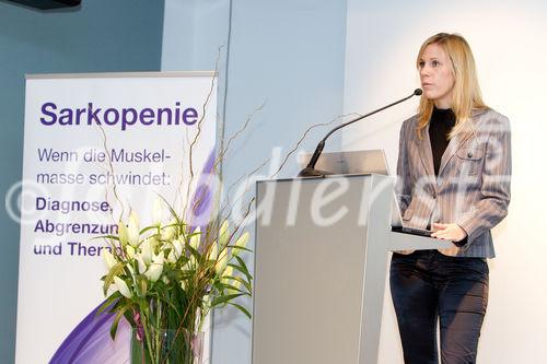 (C)fotodienst/Anna Rauchenberger Wien, 19.01.2011 - Sarkopenie ist ein durch Alter, Krankheit und/oder inadäquate Lebensgewohnheiten verursachtes Syndrom, das im Abbau von Muskelmasse und kritisch abgesenkter Muskelkraft und/oder Muskelfunktionalität besteht. Zu diesem Thema diskutierten Experten bei einer Fortbildungsveranstaltung für Mediziner im MUMOK. FOTO: Dr.in.med. Eva-Maria Strasser, Arbeitsgemeinschaft für klinische Ernährung (AKE), Sozialmedizinisches Zentrum Süd, Kaiser-Franz-Josef-Spital