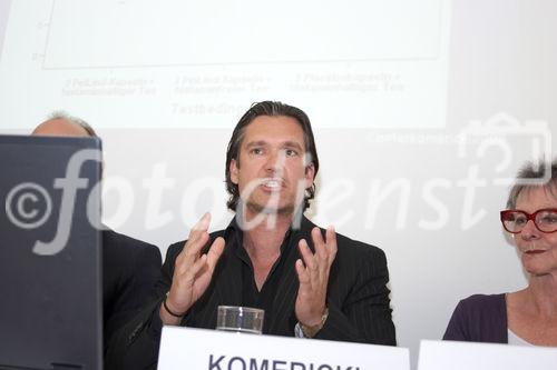 (C) fotodienst/Gudrun Krieger - Wien 29.05.2008 - Pressekonferenz - Histaminintoleranz - Wissenschaftlichen Gesellschaft zur Forschung und Weiterbildung im Bereich nahrungsmittelbedingter Intoleranzen -(NutriDis): Dr. Univ. Priv. Doz. Peter Komericki (Abt. f Umweltdermatologie und Venerologie, Graz) 