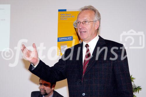 (c) fotodienst/Dan Carabas - Wien 29.04.08 - Pressekonferenz Initiative Sicher ist Sicher: Frisch Dich Auf! - Voller Impfschutz für junge Erwachsene