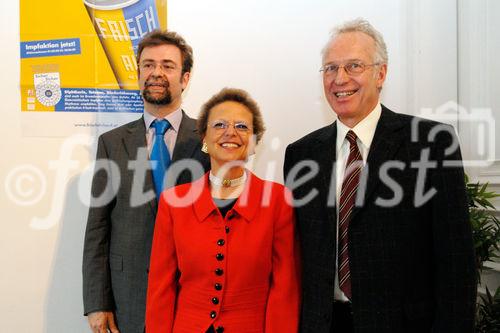 (c) fotodienst/Dan Carabas - Wien 29.04.08 - Pressekonferenz Initiative Sicher ist Sicher: Frisch Dich Auf! - Voller Impfschutz für junge Erwachsene