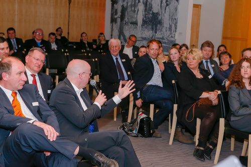 Neue Konzepte und Herausforderungen für die Mobilität der Zukunft standen im Mittelpunkt einer Networking-Veranstaltung des Travel Industry Club Austria am Donnerstag abend in Wien. In Aktion: TIC-Präsident Deutschland, Dirk Bremer.