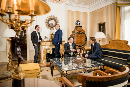 Fotaufnahmen aus Anlass des Neustarts der börsenotierten Beteiligungsholding Gentlemen's Equity S.A. u.a. mit dem Verwaltungsratsmitgliedern Nikola Trajanov und Hans Peter Wachter sowie GE-Clubmitgliedern. © Fotodienst/Klaus Ranger 2016 - Verwendung des Fotomaterials ausschließlich für und i.Z.m. Gentlemen's Equity.