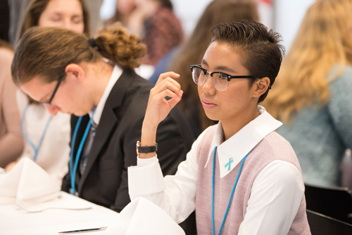 (c) www.fotodienst.at / Anna Rauchenberger – Wien, 13.03.2018 - Empfang der Jugend-Initiative im Rahmen der UNODC-Konferenz in der Wiener UNO-City. Gastgeber ist der Souveräne Malteser Orden.