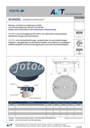 Mit attraktiven Innovationen präsentiert sich Bauprofi QUESTER  auf der Bauen + Wohnen 2010. im Bild: AET SCANDIC D 400