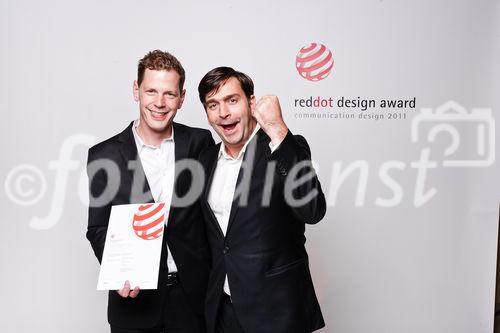 Die Gewinner der red dot awards 2011 in Berlin