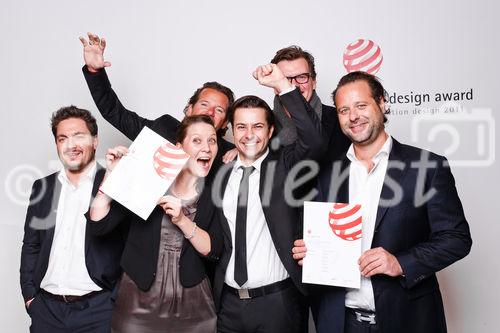 Die Gewinner der red dot awards 2011 in Berlin