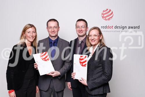 Die Gewinner der red dot awards 2011 in Berlin