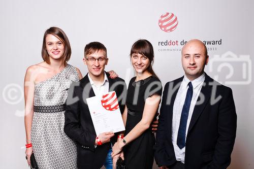 Die Gewinner der red dot awards 2011 in Berlin